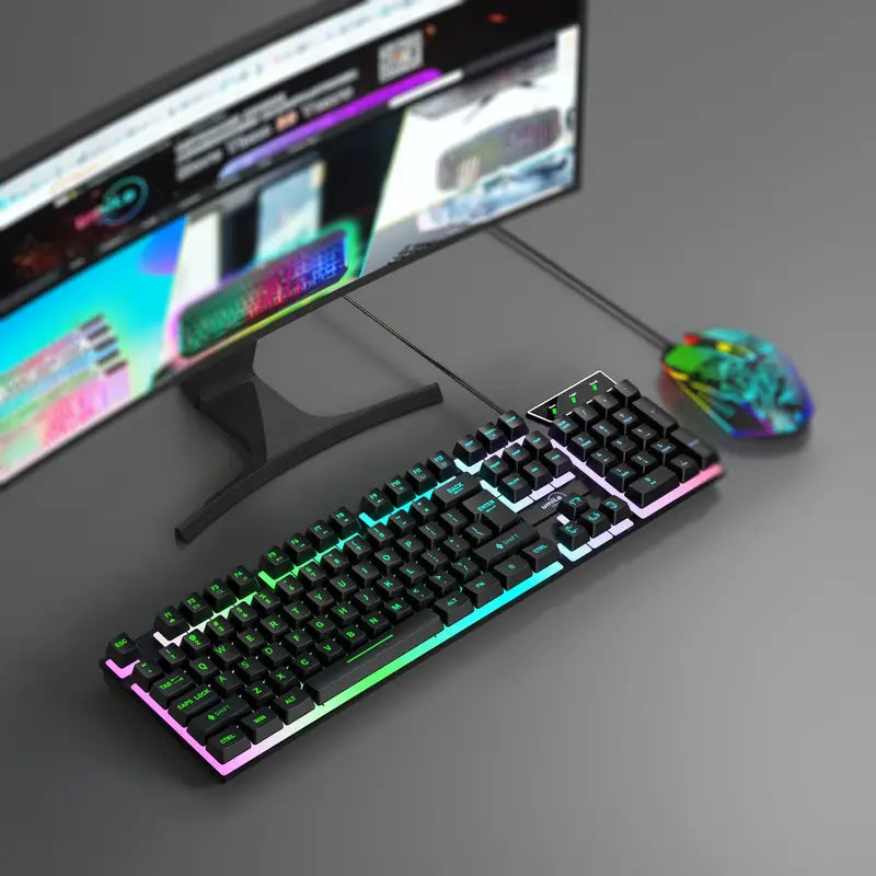 RGB Black Wired Gaming Keyboard